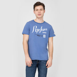 Pepe Jeans pánské modré tričko Albert - XXL (563)